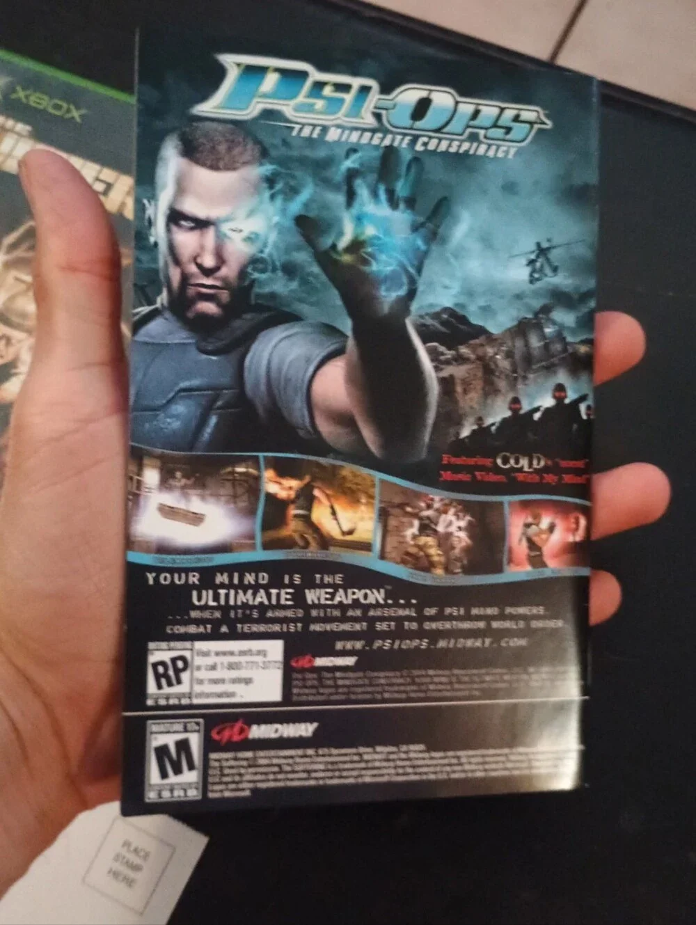 Xbox The Suffering - Green Case